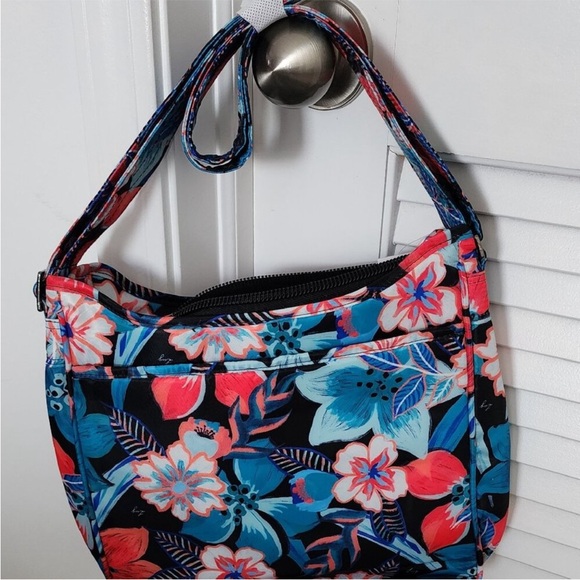 Lug Hopscotch Floral Patterned Women's Purse. NWT. “Resort Tropics” - Picture 2 of 4